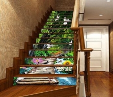Merdiven Basamak Aralarına 3d Cam Baskı modelleri