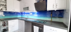 Cam UV Baskı Mutfak modelleri
